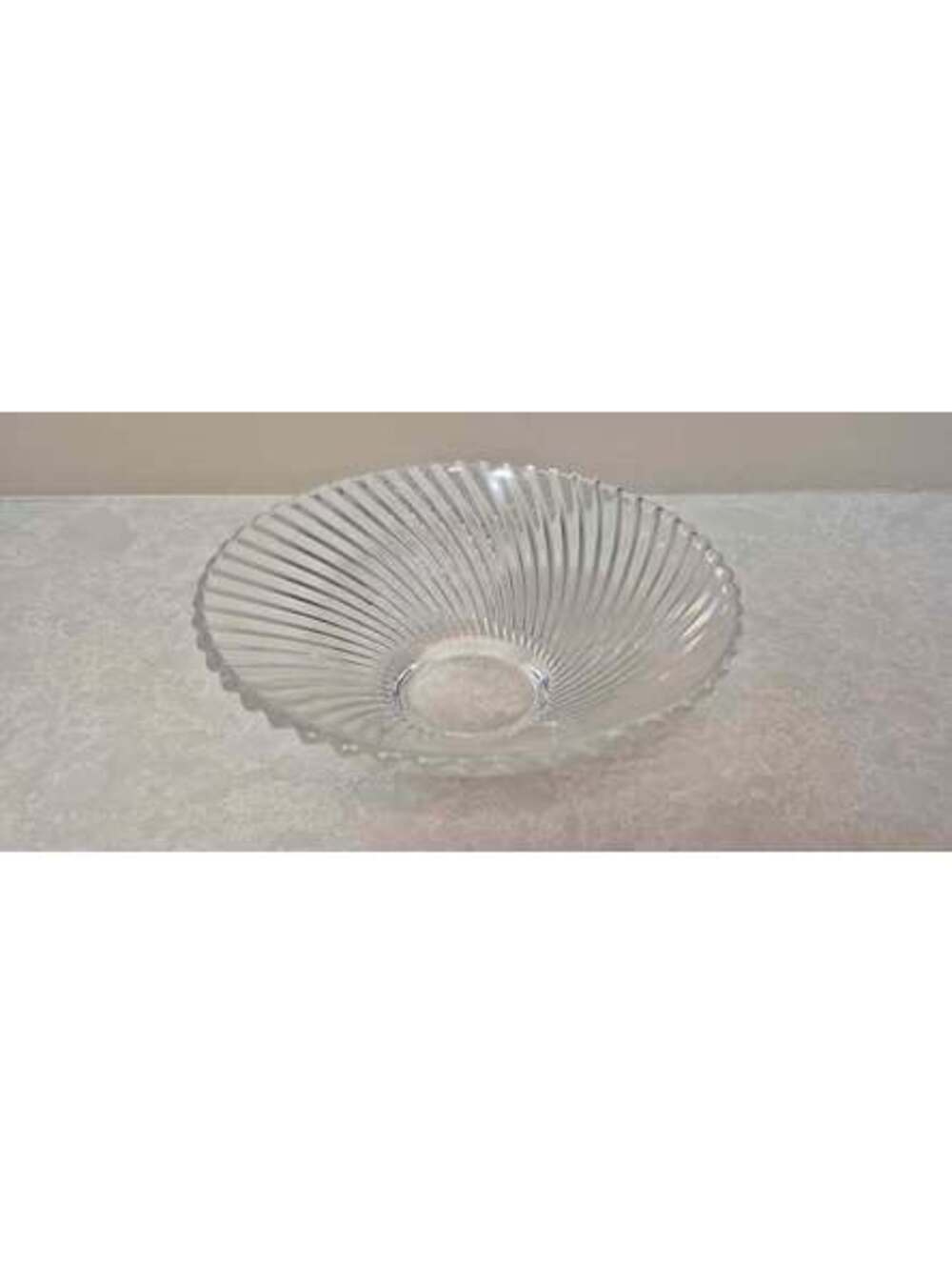 Nachtmann Crystal Swirl Serving Bowl